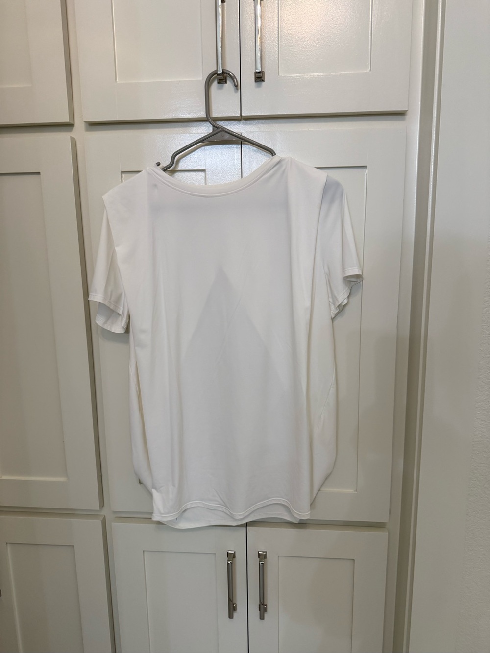 HALARA White Short Sleeve Crew Tee